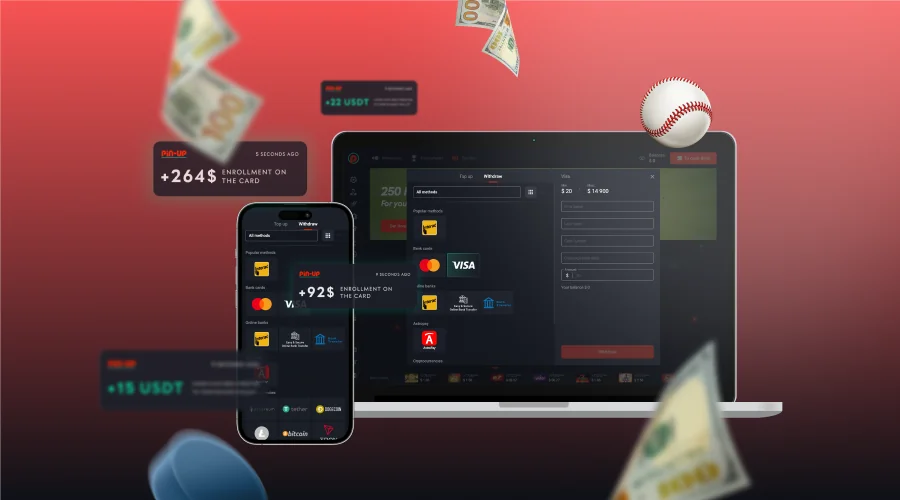 payments at Pin Up Bet